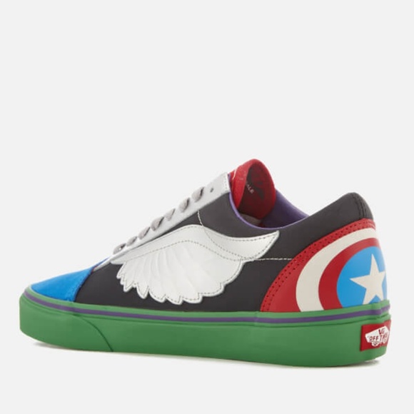Vans Marvel Avengers Multi Old Skool Sneakers - Picture 4 of 4